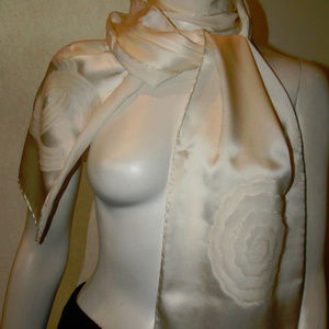 CHANEL SILK SCARF